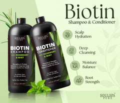 SOULSPA PURE shampoo pouring texture demonstrating gentle lathering action