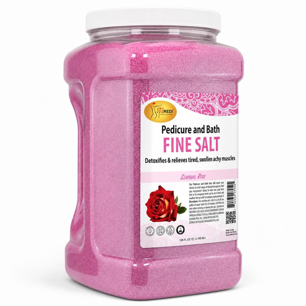 SPA REDI front label on 128 oz tub showing professional benefits