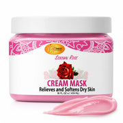 SPA REDI front view of 16 oz rose mask showing professional packaging and clear dosing benefit
