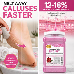 SPA REDI mineral granules texture close-up illustrating active salt strength
