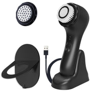 Spa Sciences NOVA front view showing sleek black design and easy grip for daily cleansing