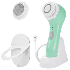 Spa Sciences NOVA front view in mint showing compact design and benefits