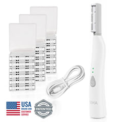 SPA SCIENCES SIMA blade close-up highlighting sharpness and hygiene benefit precise exfoliation