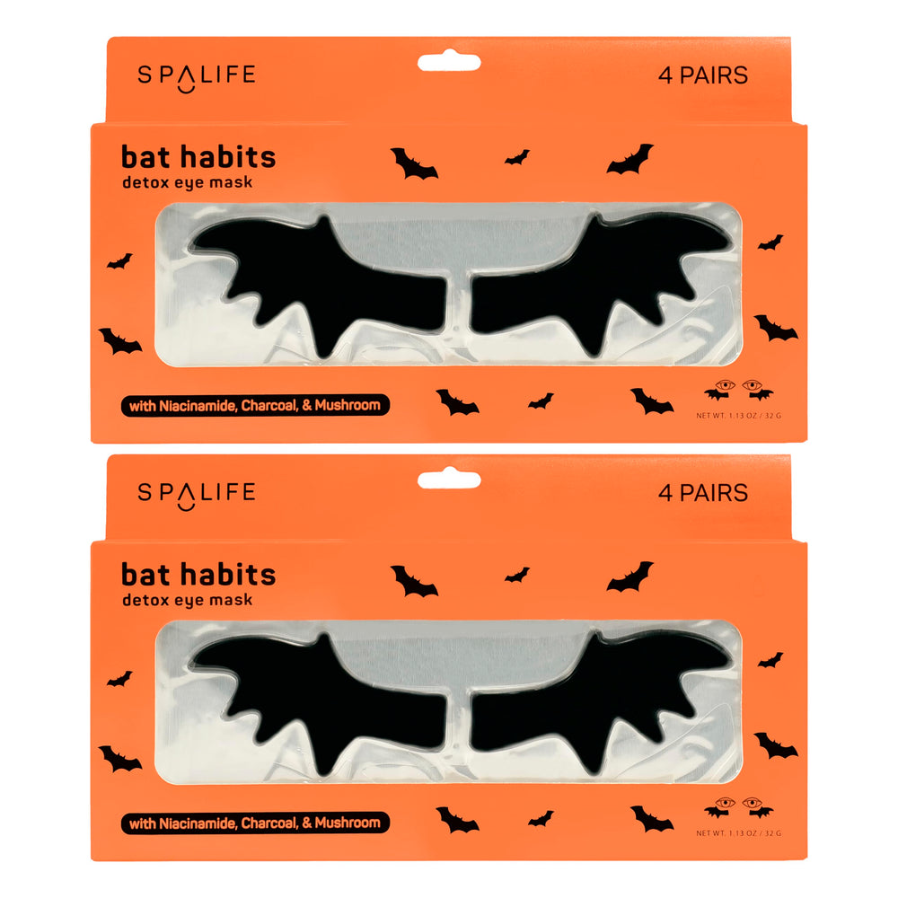 SpaLife front packaging showing bat-wing hydrogel design and festive branding