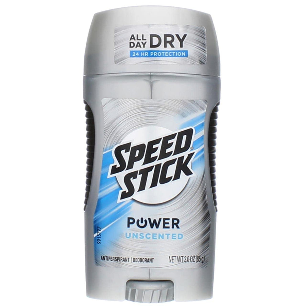 SPEED front packaging showing unscented stick and clear protection