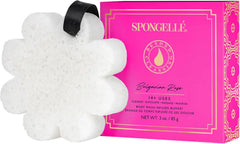 SPONGELLÉ sponge lather close-up producing creamy foam for efficient cleansing
