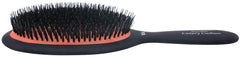 SPORNETTE close-up of boar and nylon bristles for detangling and added shine