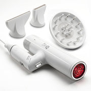 Skin Research Institute DryQ front view showing compact dryer and sleek finish for efficient styling