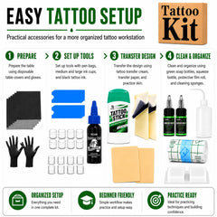 SRKSTARZ stencil transfer stick with transfer paper for precise placement benefit