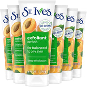 St. Ives front packaging showing 6 oz tube and brand for trusted exfoliation