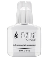 STACY LASH front packaging showing product and benefit low-fume formula