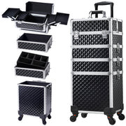 Stagiant front view closed train case showing secure professional storage