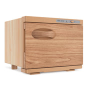 StateRiver front view showing wood-like cabinet and compact design benefit
