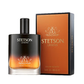 stetson front bottle showing bold packaging and confident everyday wear