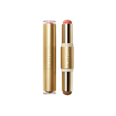 stila dual-ended stick front view showing grapefruit and caramel benefits