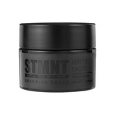 STMNT matte paste front jar showing label and size benefits styling
