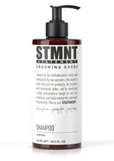 STMNT bottle front view showing label and size, highlights clean formulation