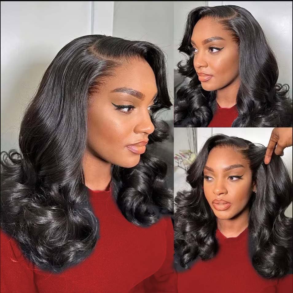 STOGEDEST front view of wig showing natural hairline and realistic finish