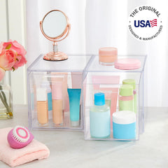 STORi Audrey close-up of clear BPA-free plastic showing durable, stain-resistant finish