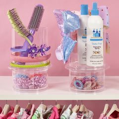STORi Bella tray lid close-up illustrating flat surface for daily essentials