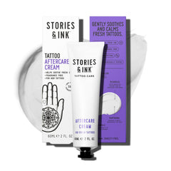 Stories & Ink front packaging showing 2 fl oz tube and branding benefit for informed purchase