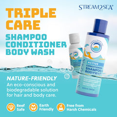 STREAM 2 SEA bottle in hand demonstrating easy carry and travel convenience