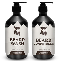 Striking Viking front packaging showing both 10 oz bottles and unscented benefit