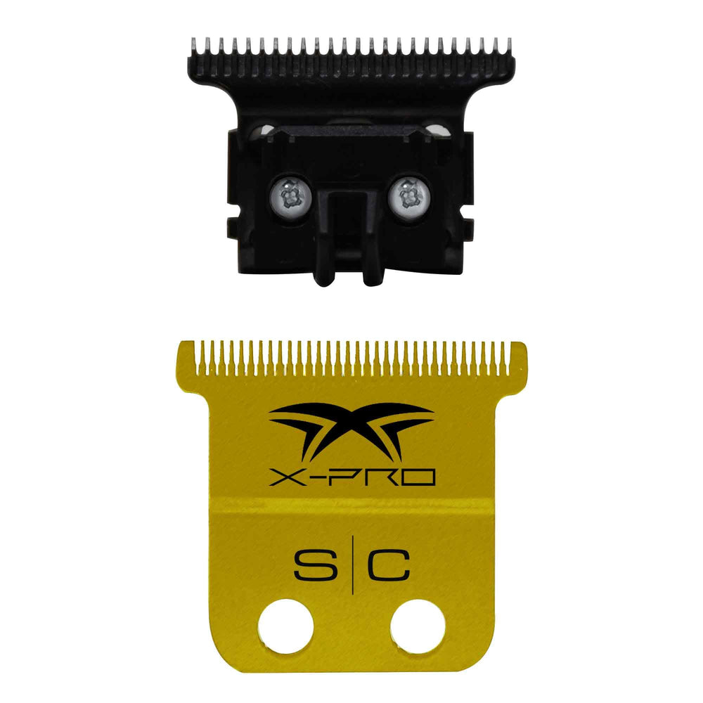 STYLECRAFT front packaging showing gold titanium blade benefit of long-lasting sharpness