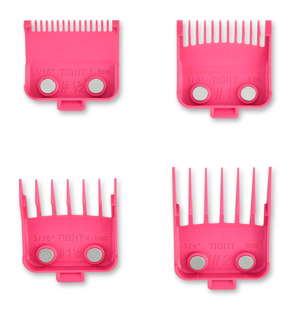 STYLECRAFT pink tight guards front view showing tidy set and easy recognition