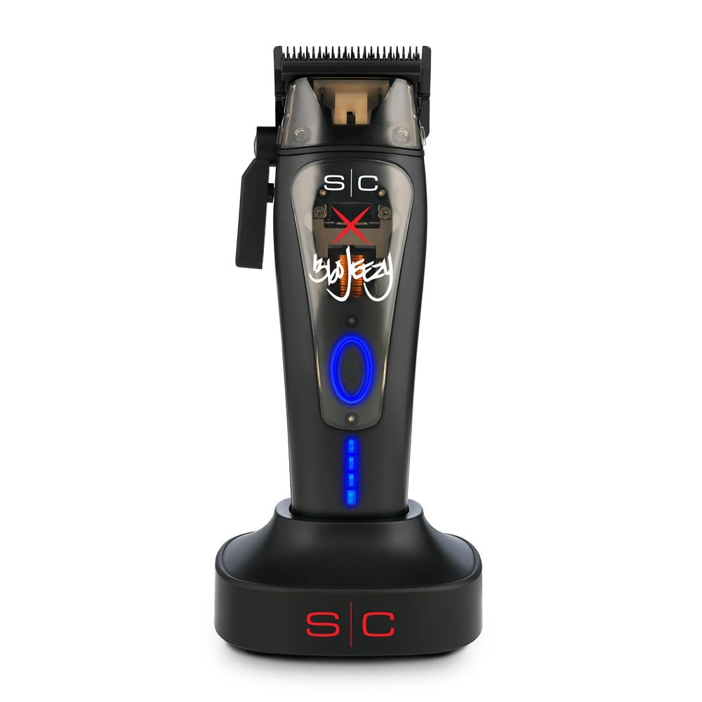 StyleCraft clipper front view showing ergonomic grip and control benefits