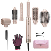 StyleVibe Mythsight front view showing compact multi-styler and attachments for travel-friendly versatility