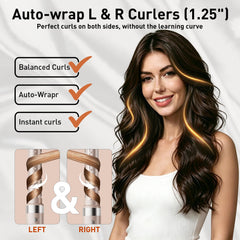 StyleVibe thermal round brush handle and bristles for root lift and volume