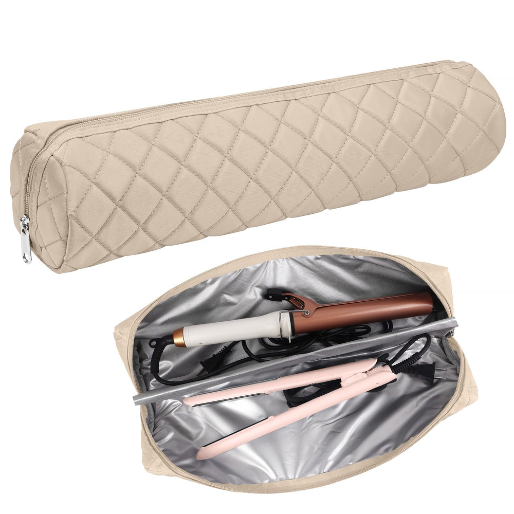 Suafrnut front view of organizer bag showing sturdy zipper and shape, protecting tools