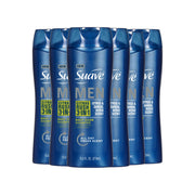 Suave Men front packaging showing citrus rush scent and benefits