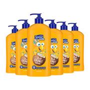 suave+ front packaging showing Coconut Splash 3-in-1 and playful design for easy identification