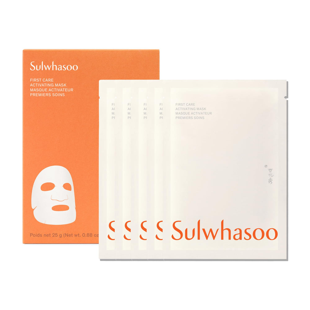 Sulwhasoo front packaging showing mask box and branding benefits