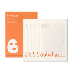 Sulwhasoo front packaging showing mask box and branding benefits