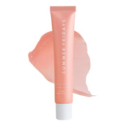 Summer Fridays front packaging showing Birthday Cake tint and compact size benefit