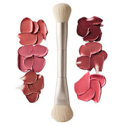 Summer Fridays brush front view showing dual-ended design and versatility