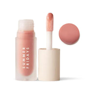 Summer Fridays front bottle showing Bare Sand shade and glossy finish benefit