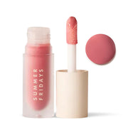 Summer Fridays front packaging showing Rose Bud tint and sleek tube for easy carrying