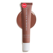 Summer Fridays compact balm front view showing sleek packaging and portability