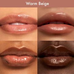 Summer Fridays lips before and after displaying visible softness and warm beige tint