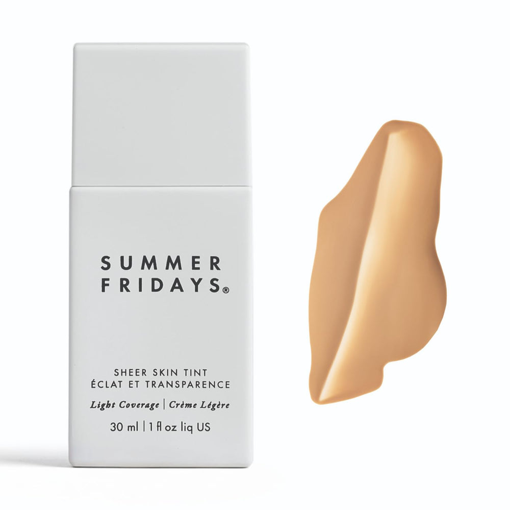Summer Fridays front bottle showing packaging and clean design, promotes effortless application