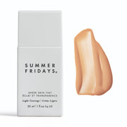Summer Fridays tube front view showing shade and compact design benefits