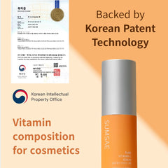 SUMSAE serum texture on fingertip showing oil-gel consistency and smooth spread