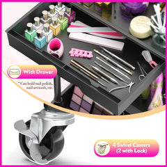 SUNALLY side hooks and cup holding brushes and accessories for quick access