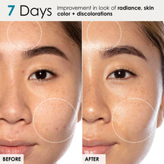 Close-up of serum drop texture showing smooth lactic acid formula, highlights gentle exfoliation