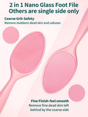 sunivaca foot file handle closeup highlighting ergonomic grip for comfortable control