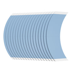 Side profile of CC curve Sunshine Tape strip showing contour fit benefit